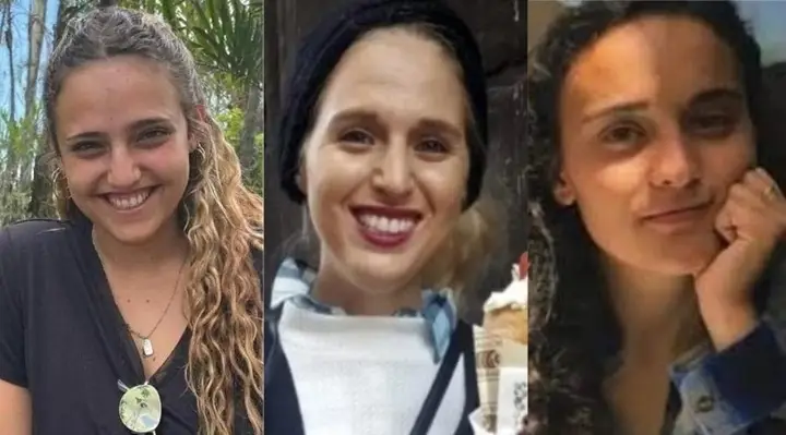 Hamas entrega 3 reféns a Israel em Gaza