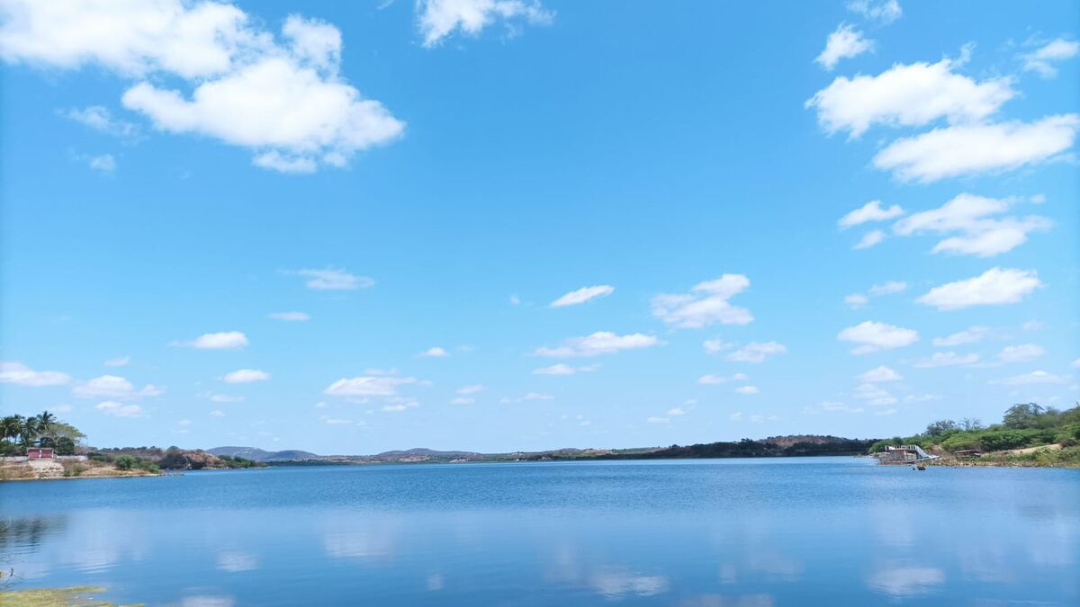 para onde vai a água do reservatório?