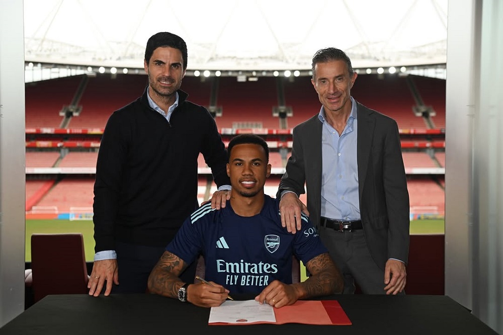 Gabriel Magalhães renova contrato com o Arsenal até 2029