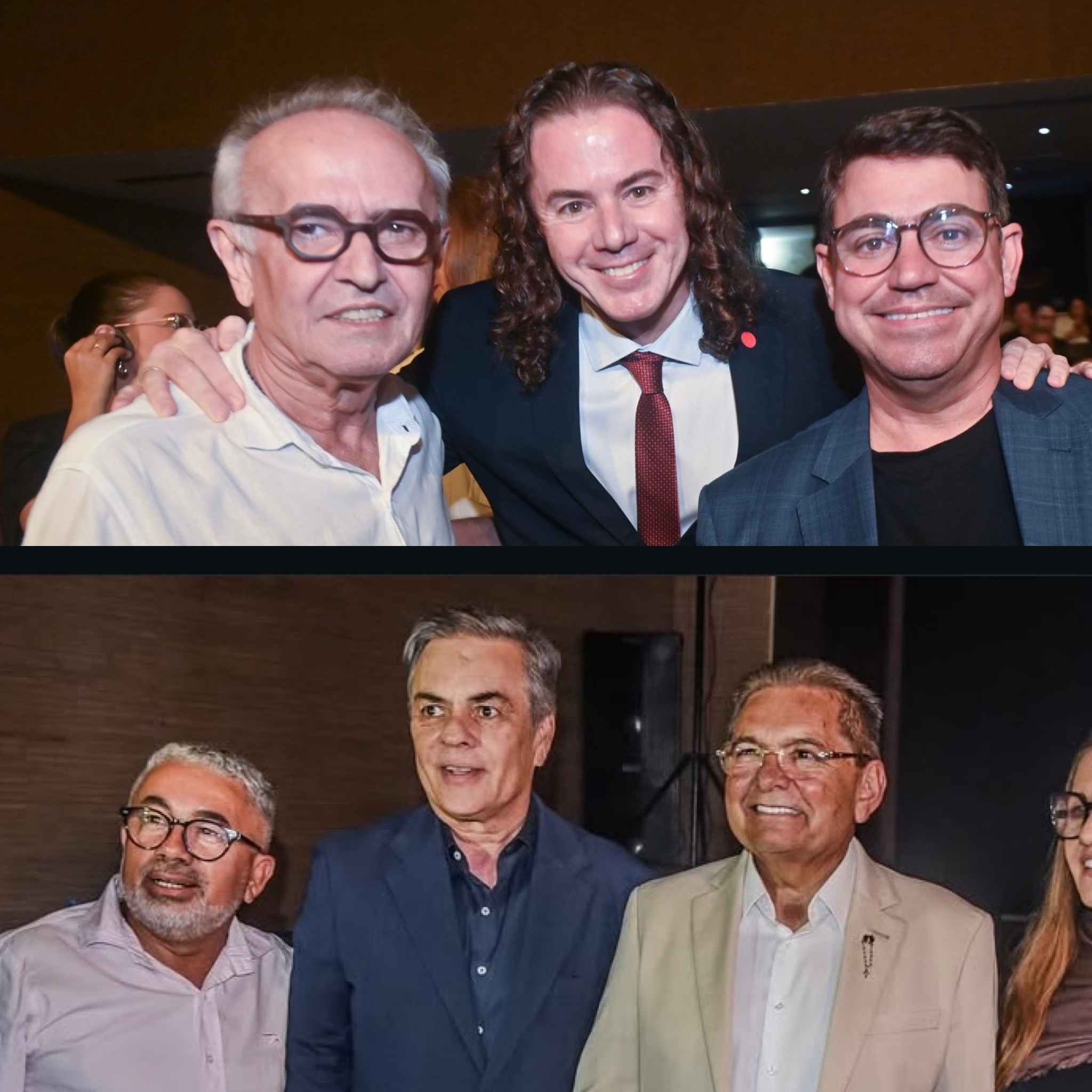 Com porta fechada na base, Cícero e Galdino acenam para criação de novo grupo político