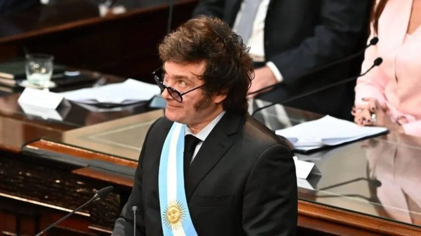 Javier Milei, presidente da Argentina