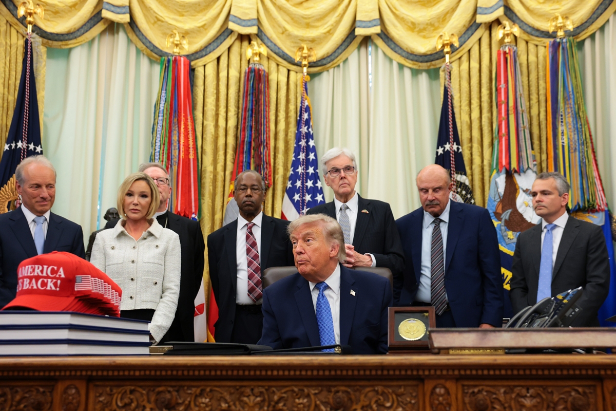 Donald Trump na Casa Branca